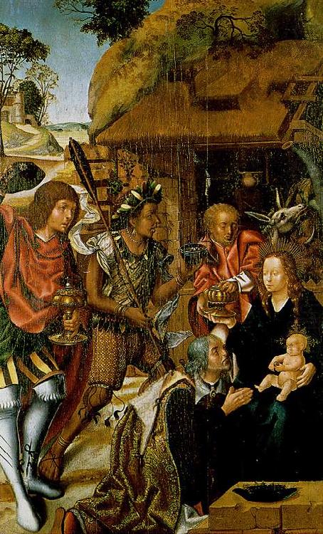 FERNANDES, Vasco Adoration of the Magi dfg china oil painting image